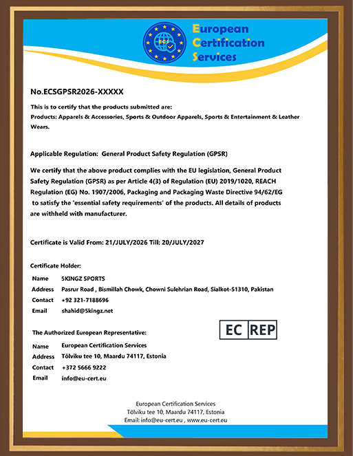 GPSR Certification